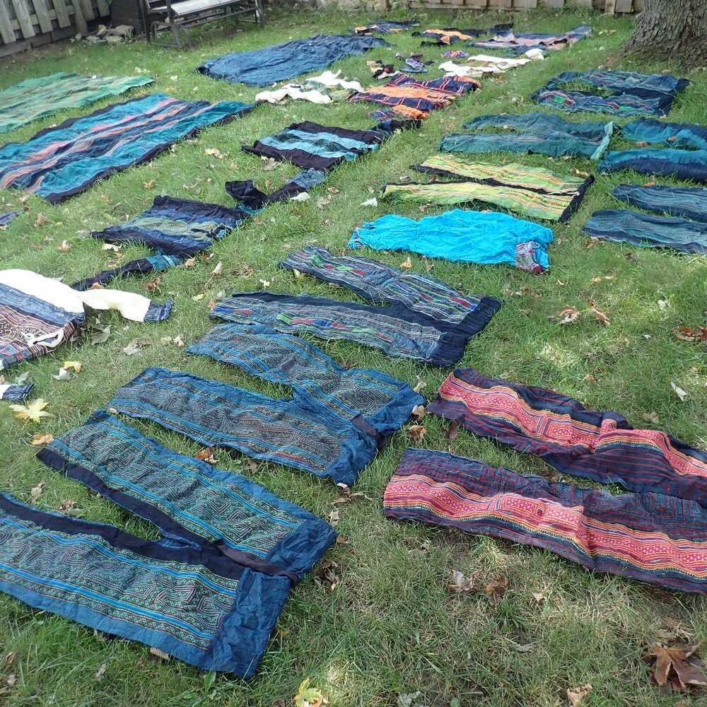 Bulk Lot- Handmande Quilts, Tunics, trousers, jewlery etc from Northern Vietnam
